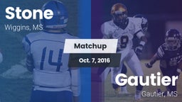 Matchup: Stone vs. Gautier  2016