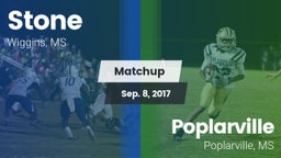 Matchup: Stone vs. Poplarville  2017