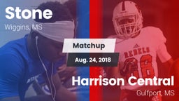 Matchup: Stone vs. Harrison Central  2018