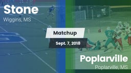 Matchup: Stone vs. Poplarville  2018