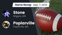 Recap: Stone  vs. Poplarville  2018