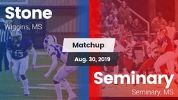 Matchup: Stone vs. Seminary  2019