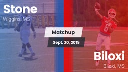 Matchup: Stone vs. Biloxi  2019