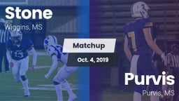 Matchup: Stone vs. Purvis  2019