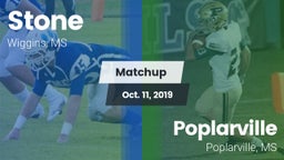 Matchup: Stone vs. Poplarville  2019