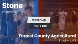 Matchup: Stone vs. Forrest County Agricultural  2019