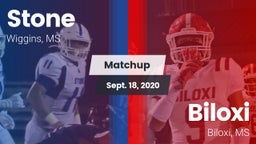 Matchup: Stone vs. Biloxi  2020