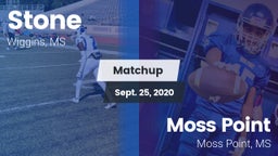 Matchup: Stone vs. Moss Point  2020