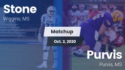 Matchup: Stone vs. Purvis  2020