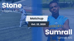 Matchup: Stone vs. Sumrall  2020