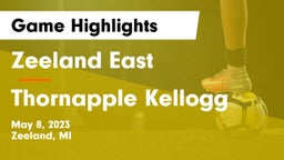 Zeeland East  vs Thornapple Kellogg  Game Highlights - May 8, 2023