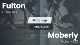 Matchup: Fulton vs. Moberly  2016