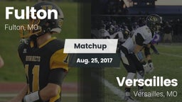 Matchup: Fulton vs. Versailles  2017