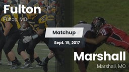 Matchup: Fulton vs. Marshall  2017