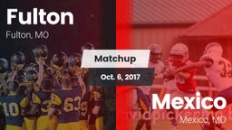 Matchup: Fulton vs. Mexico  2017