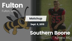 Matchup: Fulton vs. Southern Boone  2019