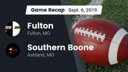 Recap: Fulton  vs. Southern Boone  2019