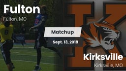 Matchup: Fulton vs. Kirksville  2019