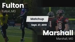 Matchup: Fulton vs. Marshall  2019