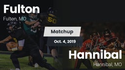 Matchup: Fulton vs. Hannibal  2019