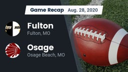 Recap: Fulton  vs. Osage  2020