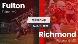 Matchup: Fulton vs. Richmond  2020