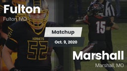 Matchup: Fulton vs. Marshall  2020