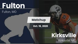 Matchup: Fulton vs. Kirksville  2020