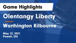 Olentangy Liberty  vs Worthington Kilbourne  Game Highlights - May 12, 2021