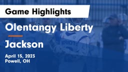 Olentangy Liberty  vs Jackson  Game Highlights - April 15, 2023