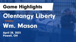 Olentangy Liberty  vs Wm. Mason  Game Highlights - April 28, 2023