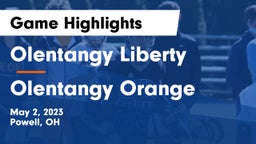 Olentangy Liberty  vs Olentangy Orange  Game Highlights - May 2, 2023