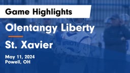 Olentangy Liberty  vs St. Xavier  Game Highlights - May 11, 2024