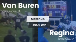 Matchup: Van Buren vs. Regina  2017