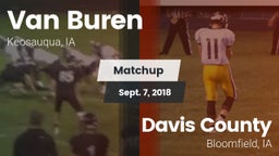 Matchup: Van Buren vs. Davis County  2018