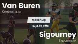 Matchup: Van Buren vs. Sigourney  2018