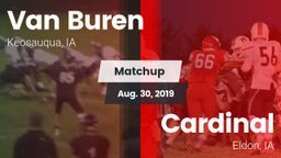 Matchup: Van Buren vs. Cardinal  2019