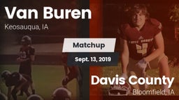 Matchup: Van Buren vs. Davis County  2019