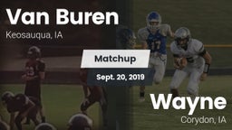 Matchup: Van Buren vs. Wayne  2019