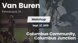 Matchup: Van Buren vs. Columbus Community, Columbus Junction 2019