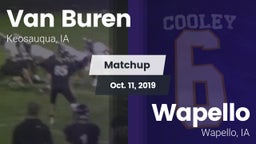 Matchup: Van Buren vs. Wapello  2019