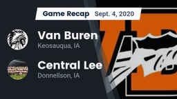 Recap: Van Buren  vs. Central Lee  2020