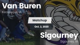 Matchup: Van Buren vs. Sigourney  2020