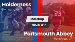 Matchup: Holderness High vs. Portsmouth Abbey  2017