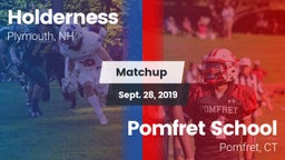 Matchup: Holderness High vs. Pomfret School 2019