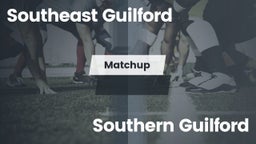 Matchup: Southeast Guilford vs. Southern Guilford  2016
