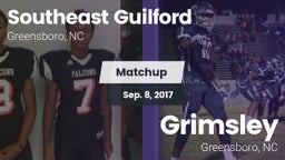Matchup: Southeast Guilford vs. Grimsley  2017