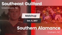 Matchup: Southeast Guilford vs. Southern Alamance  2017
