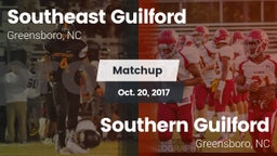 Matchup: Southeast Guilford vs. Southern Guilford  2017