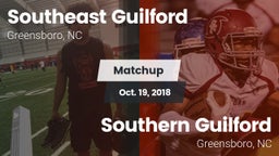 Matchup: Southeast Guilford vs. Southern Guilford  2018